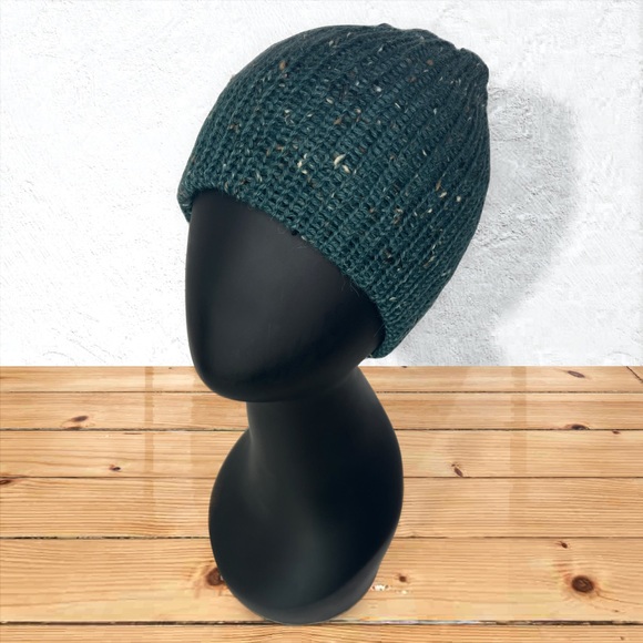 Handmade Alpaca Tweed Knit Beanie Handcrafted Unisex Hat Loch Ness - Picture 9 of 10
